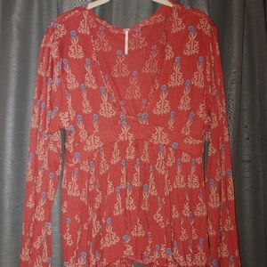 Free People Long Sleeve Top